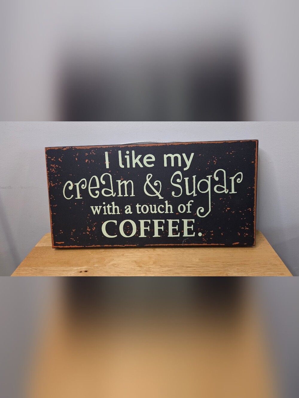 Hobby Lobby Home Accents Coffee Themed Decorative Sign